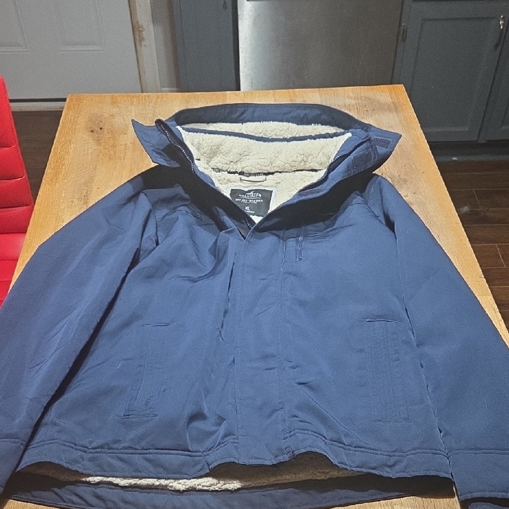 Weatherproof Men's Deep Blue Fleece-Lined Jacket